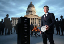 Utah Wins Prestigious Anti-Transparency Award, Immediately Hides It in a Locked Filing Cabinet Utah Black Hole Award