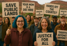 Liberal Protest in Kanab Uses Facts, Empathy to Confuse Locals Who Thought the Last Democrat Died in 1983 Kanab Protest