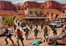 Kanab’s Mock Manhunt Confuses Tourists, Delights Deputies, Traumatizes One Retired Snowbird from Omaha